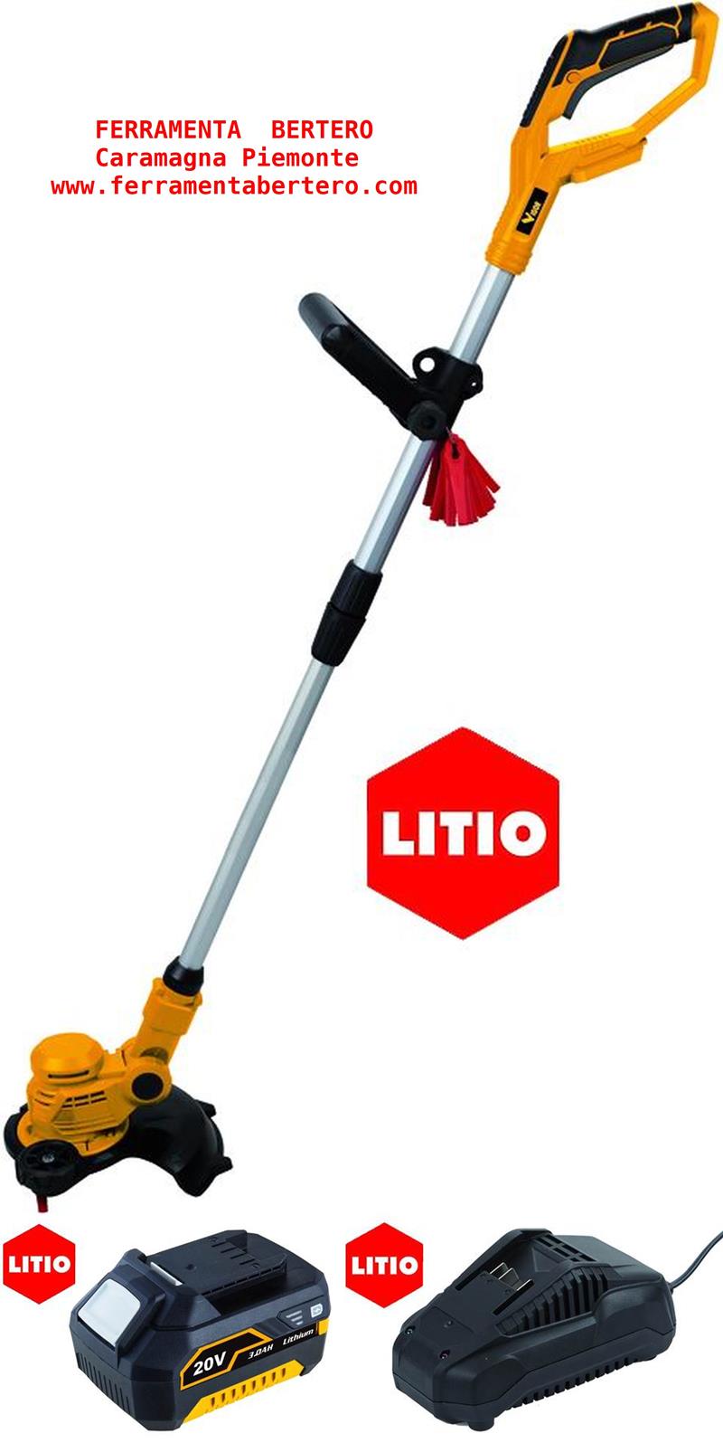 TAGLIABORDI A BATTERIA 20 VOLT VIGOR VTB-20